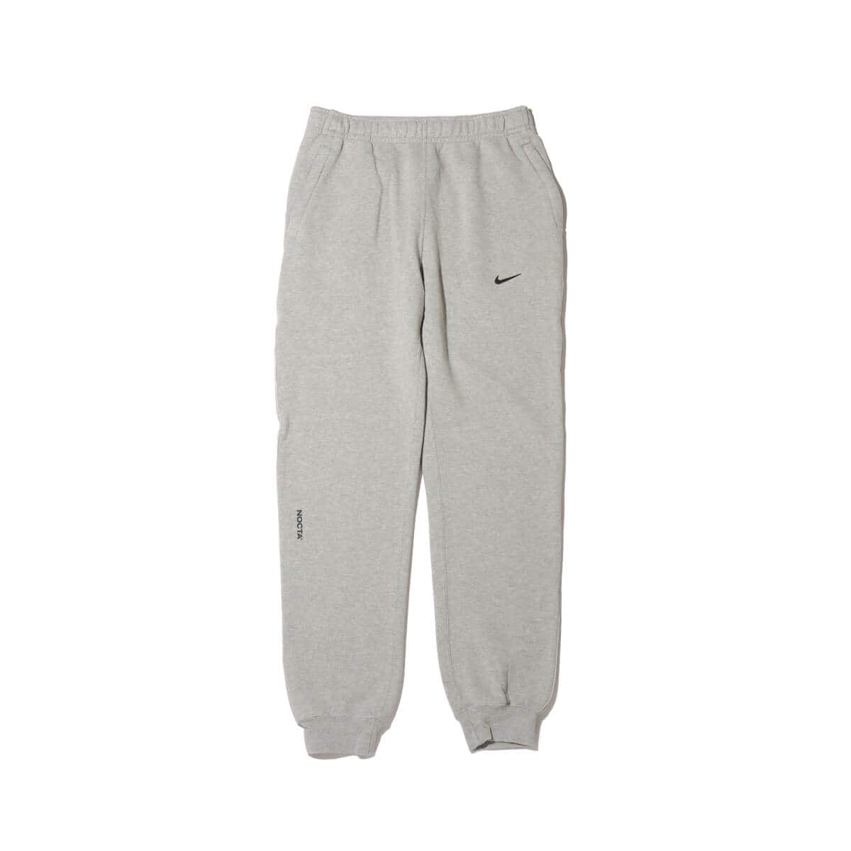 NIKE M NRG NOCTA CS PANT FLC DK GREY HEATHER/MATTE SILVER/BLACK
