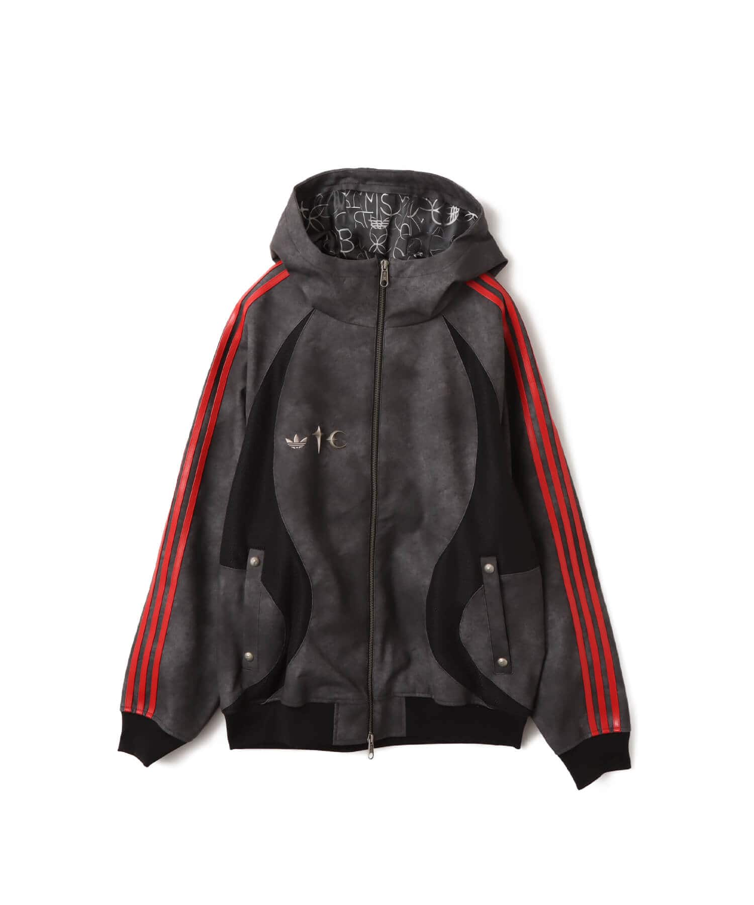 adidas THUG CLUB TEAMGEIST FAUX LEATHER JACKET ブラック