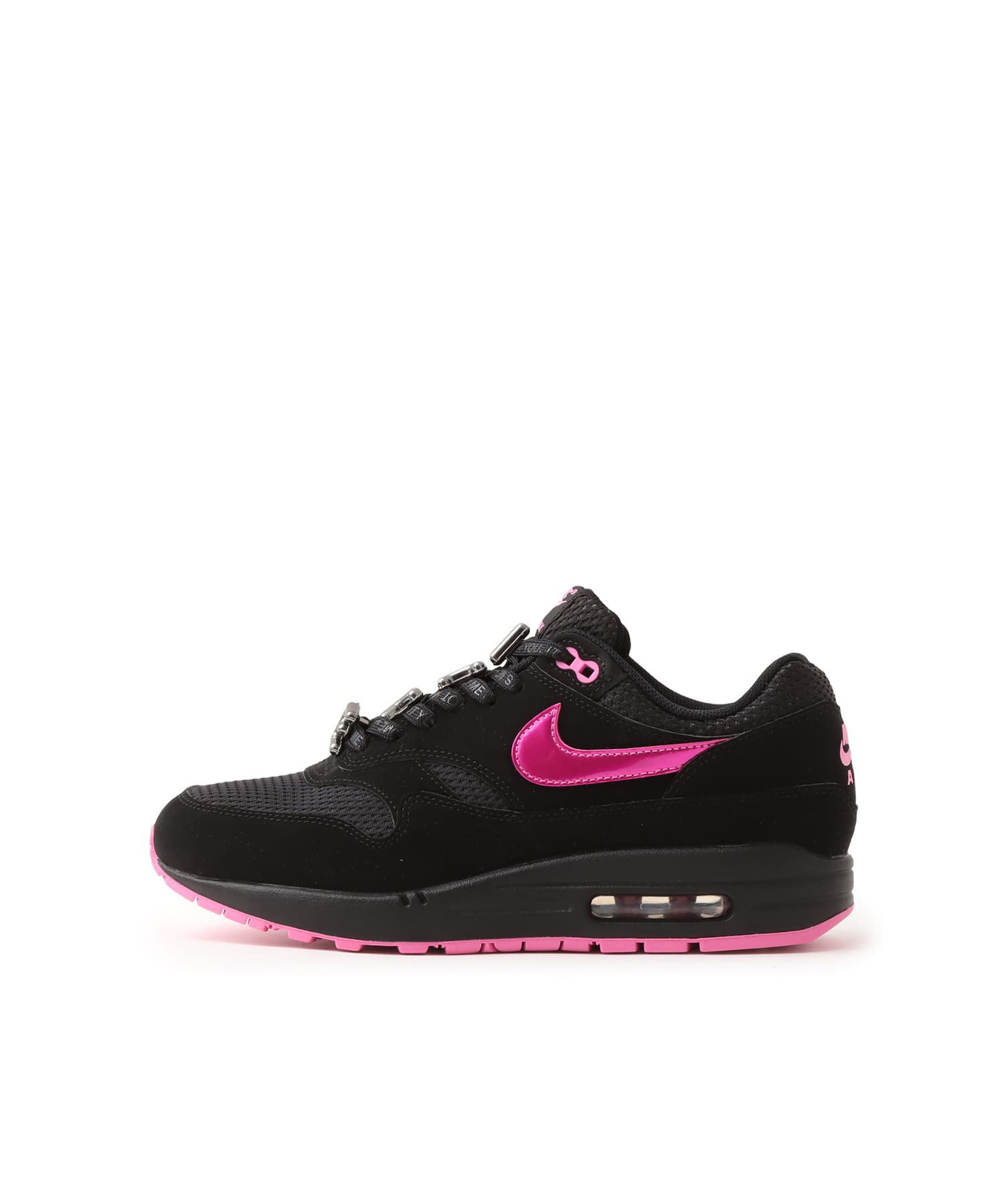 NIKE AIR MAX 1 PRM BLACK/PLAYFUL PINK-UNIVERSITY RED（ナイキ エア