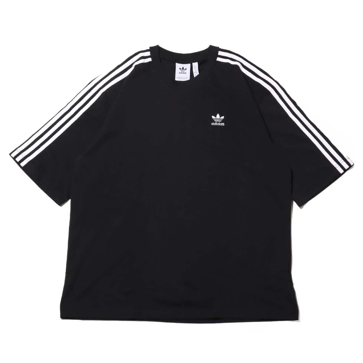 adidas OVERSIZE TEE BLACK （アディダス オーバーサイズ Tシャツ