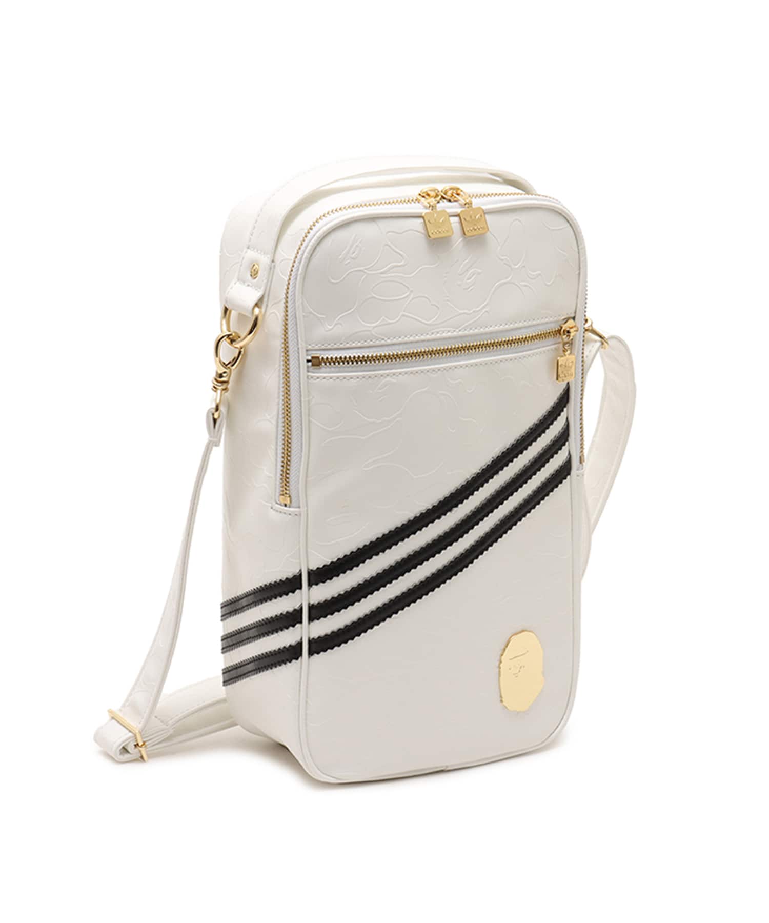 adidas BAPE BAG ホワイト（アディダス ベイプ バッグ-ホワイト