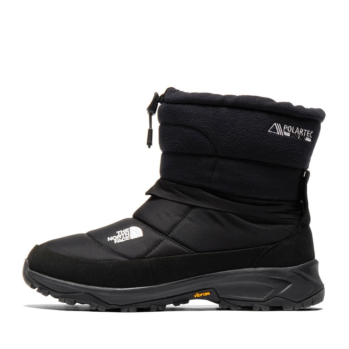 THE NORTH FACE Detachable Nuptse Bootie POLARTEC TNFブラック×TNF