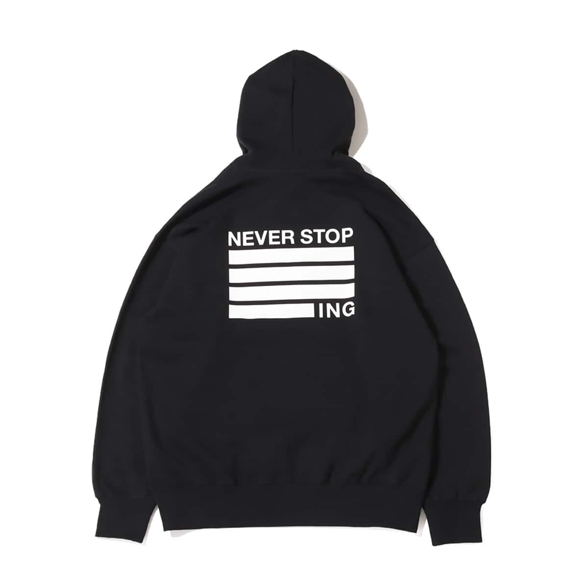 THE NORTH FACE NEVER STOP ING HOODIE BLACK（ザ・ノース・フェイス