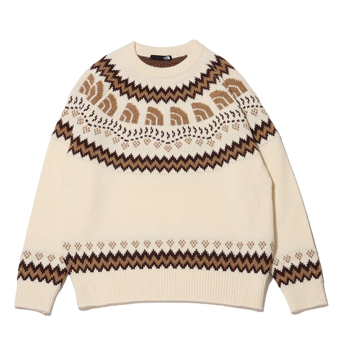 THE NORTH FACE Half Dome Nordic Sweater オフホワイト （ザ・ノース