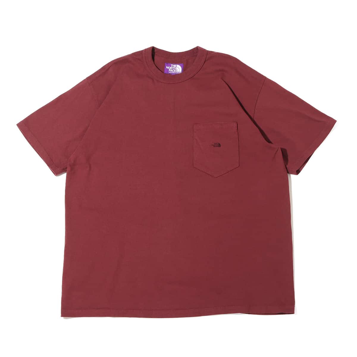 THE NORTH FACE PURPLE LABEL 7oz Pocket Tee Bordeaux（ザノース
