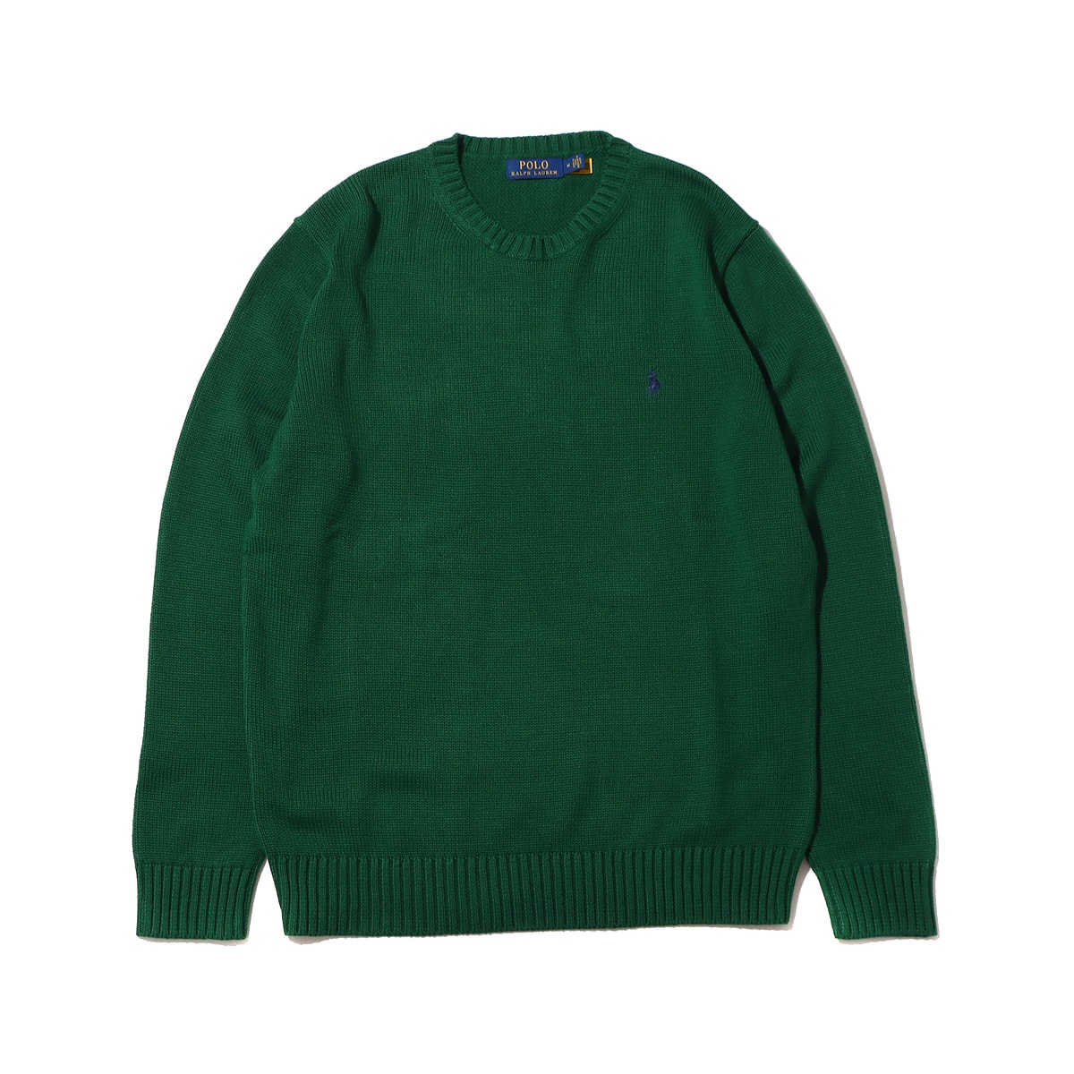 POLO RALPH LAUREN COTTON-LONG SLEEVE-SWEATER NEW FOREST 22FW-I