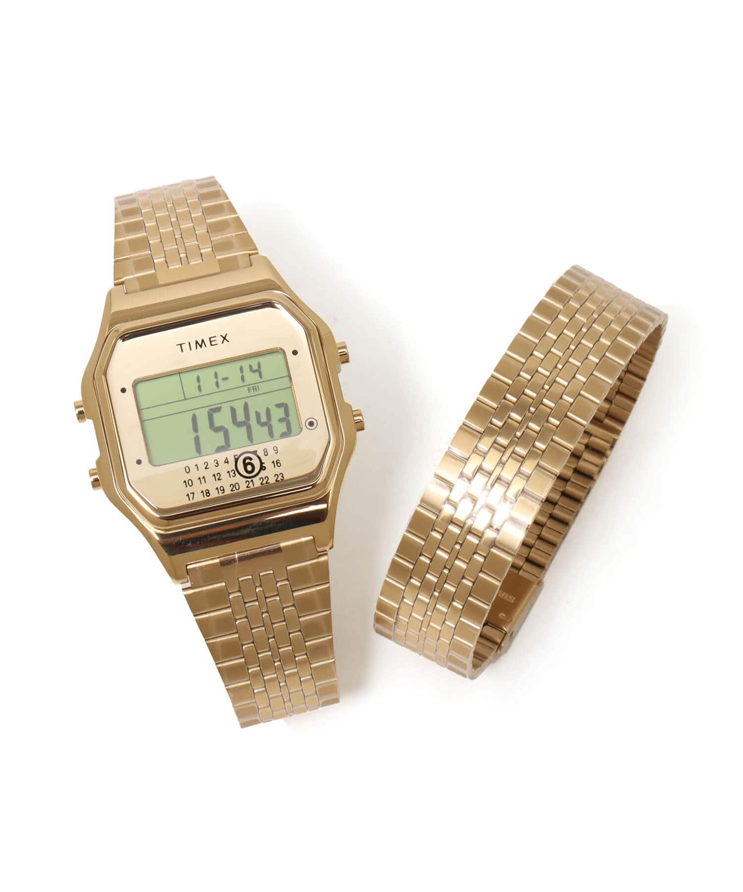 MM6 x Timex T80 Gift Set w/ Extra Bracelet Gold（エムエムシックス