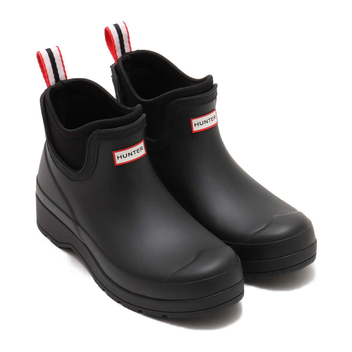 HUNTER WOMENS PLAY CHELSEA NEOPRENE BOOT Black （ハンター