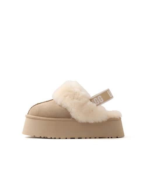 UGG W FUNKETTE MUSTARD SEED（アグ ファンケット-ベージュ） | atmos