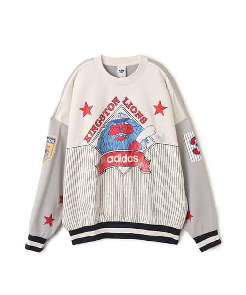 adidas ARCHIVE CYCLING SWEATSHIRT EQTイエロー/クラウドホワイト