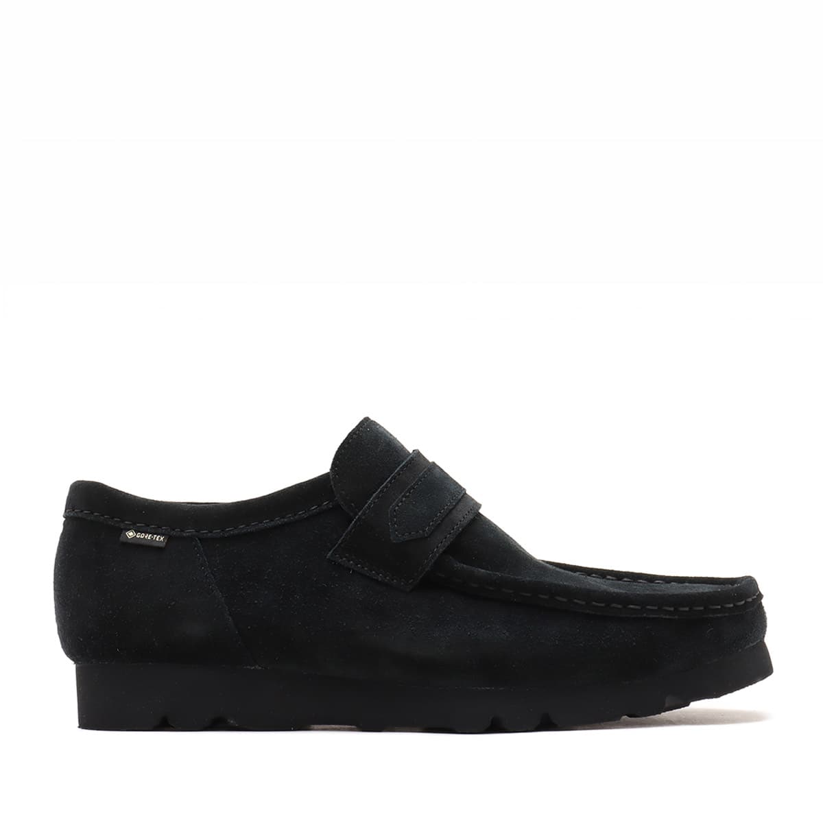 Clarks WallaLoaferGTX Black Sde（クラークス ワラローファーGTX