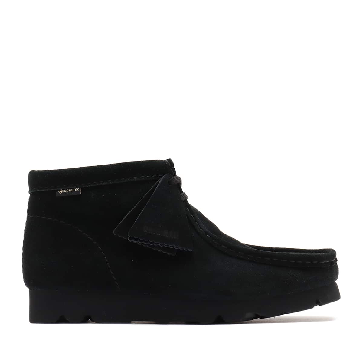 CLARKS WallabeeBT.GTX Black Sde Black Sde （クラークス ワラビー