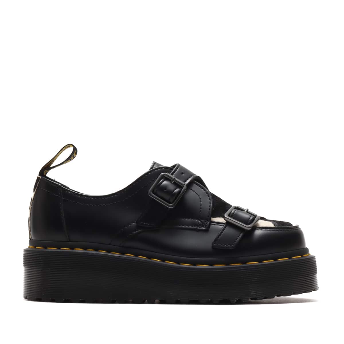 Dr.Martens QUAD CREEPERS SIDNEY DBL MONK BLACK 20FW-I（ドクター