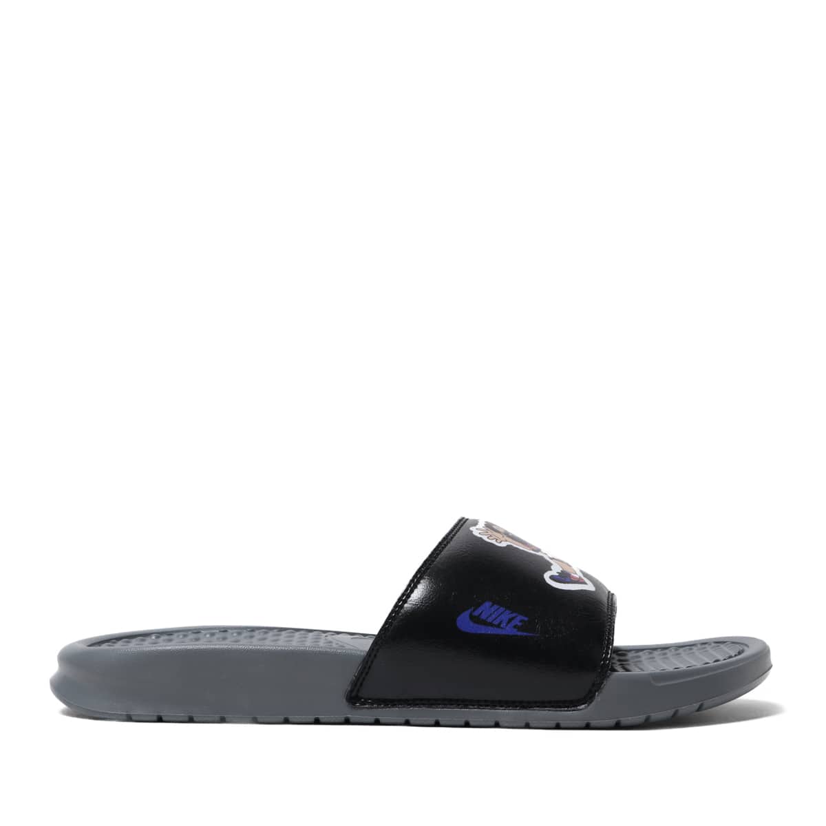 NIKE BENASSI JDI PRINT COOL GREY/PERSIAN VIOLET-BLACK 20SP-I