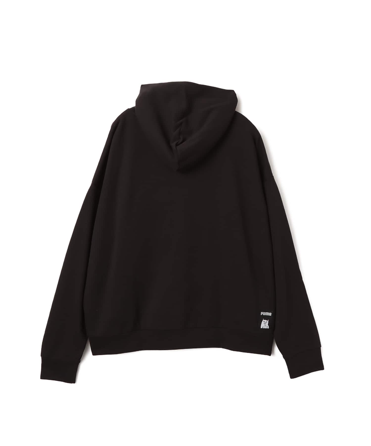 PUMA PUMA x RIPNDIP BOXY GRAPHIC HOODIE TR PUMA BLACK（プーマ