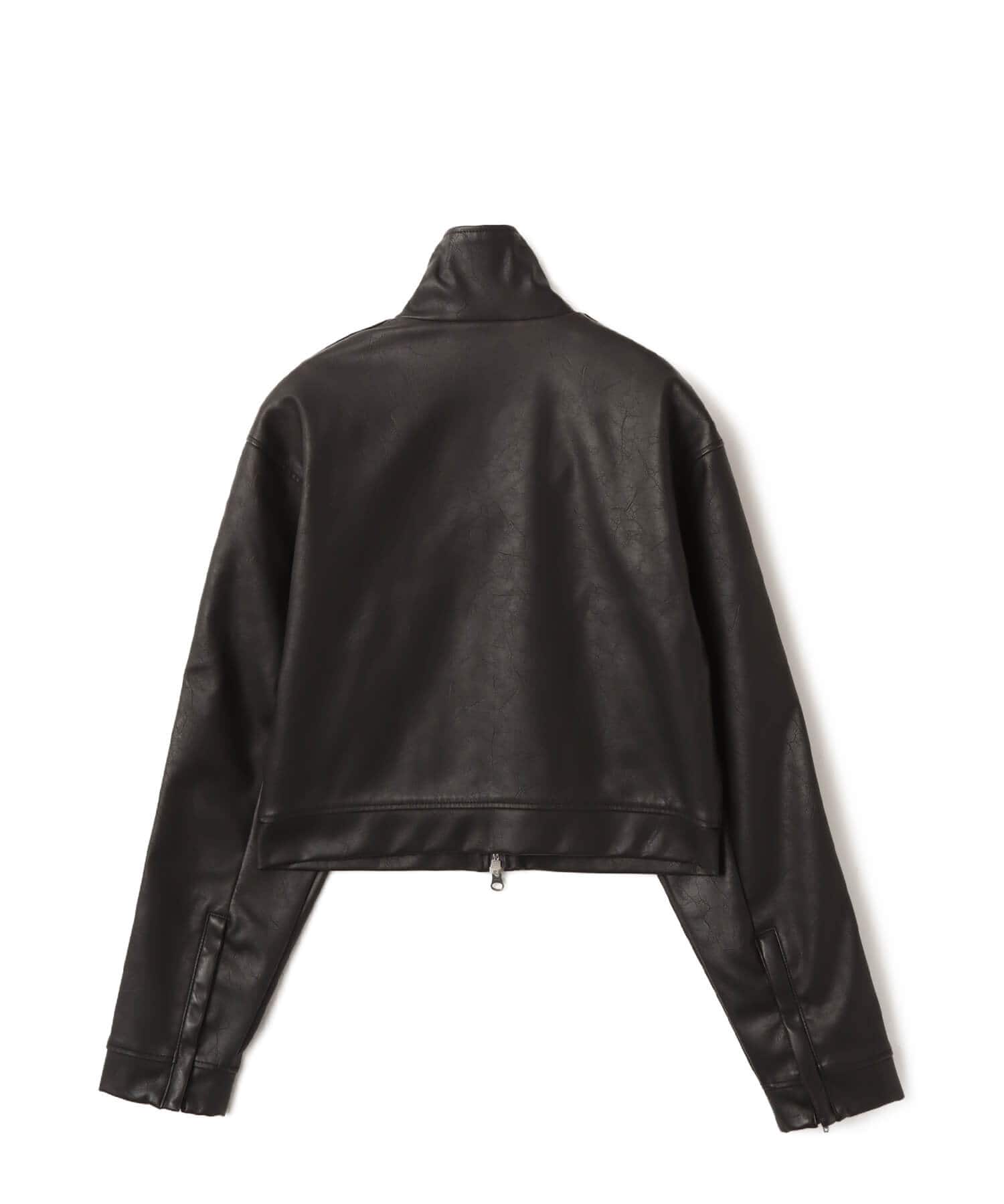 adidas FIREBIRD PLEATHER JACKET ユーティリティブラック（アディダス