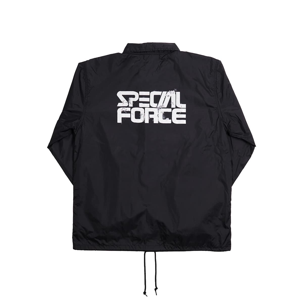 NITRO MICROPHONE UNDERGROUND SPECIAL FORCE LOGO COACH JACKT SILVER