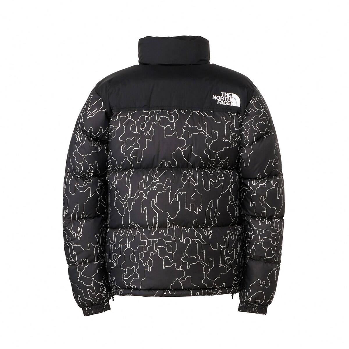 THE NORTH FACE Novelty Nuptse Jacket ブラックツリーバーク （ザ