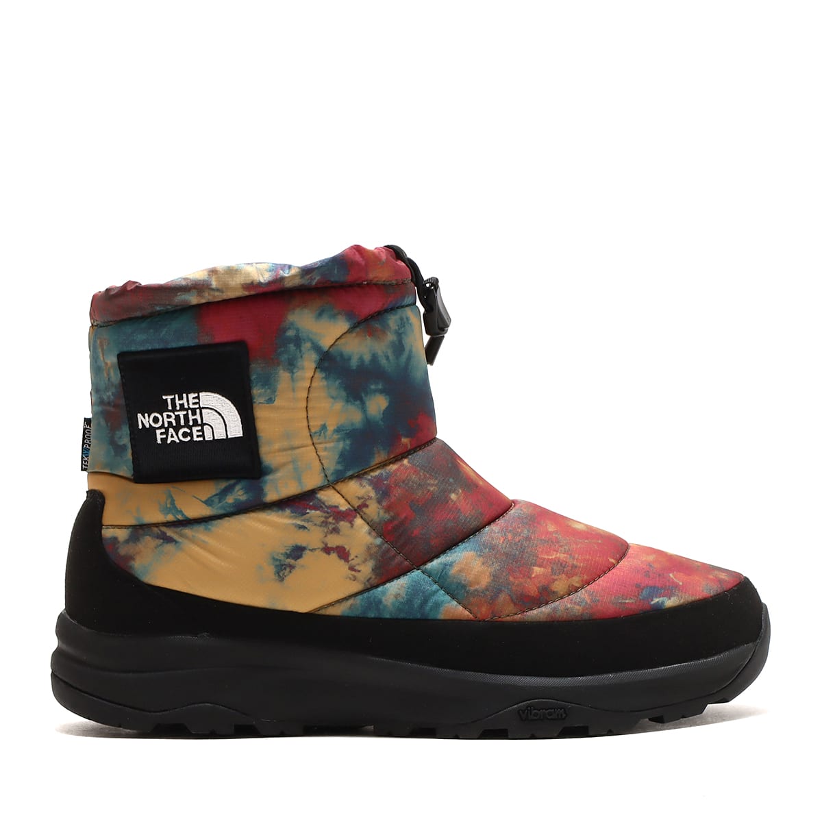 THE NORTH FACE NUPTSE BOOTIE WP LOGO SHORT SE アイスダイプリント