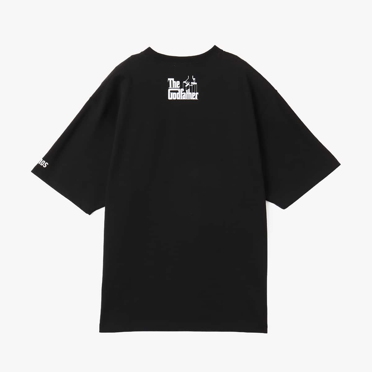 THE GODFATHER x atmos T-shirt 01 BLACK（ザ ゴッドファーザー x