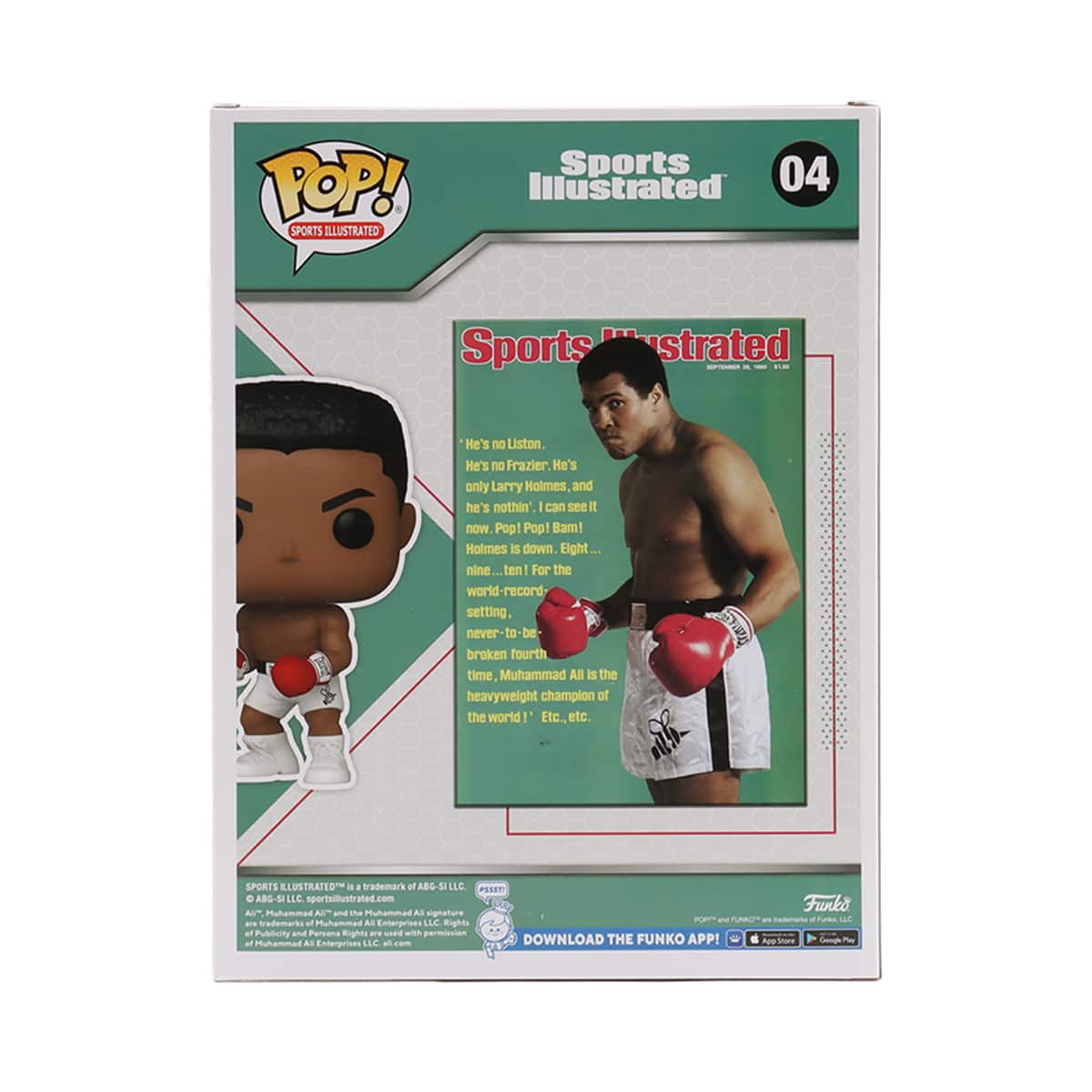 FUNKO POP! SI Cover- Boxing- Muhammad Ali MULTI（ファンコ ポップ