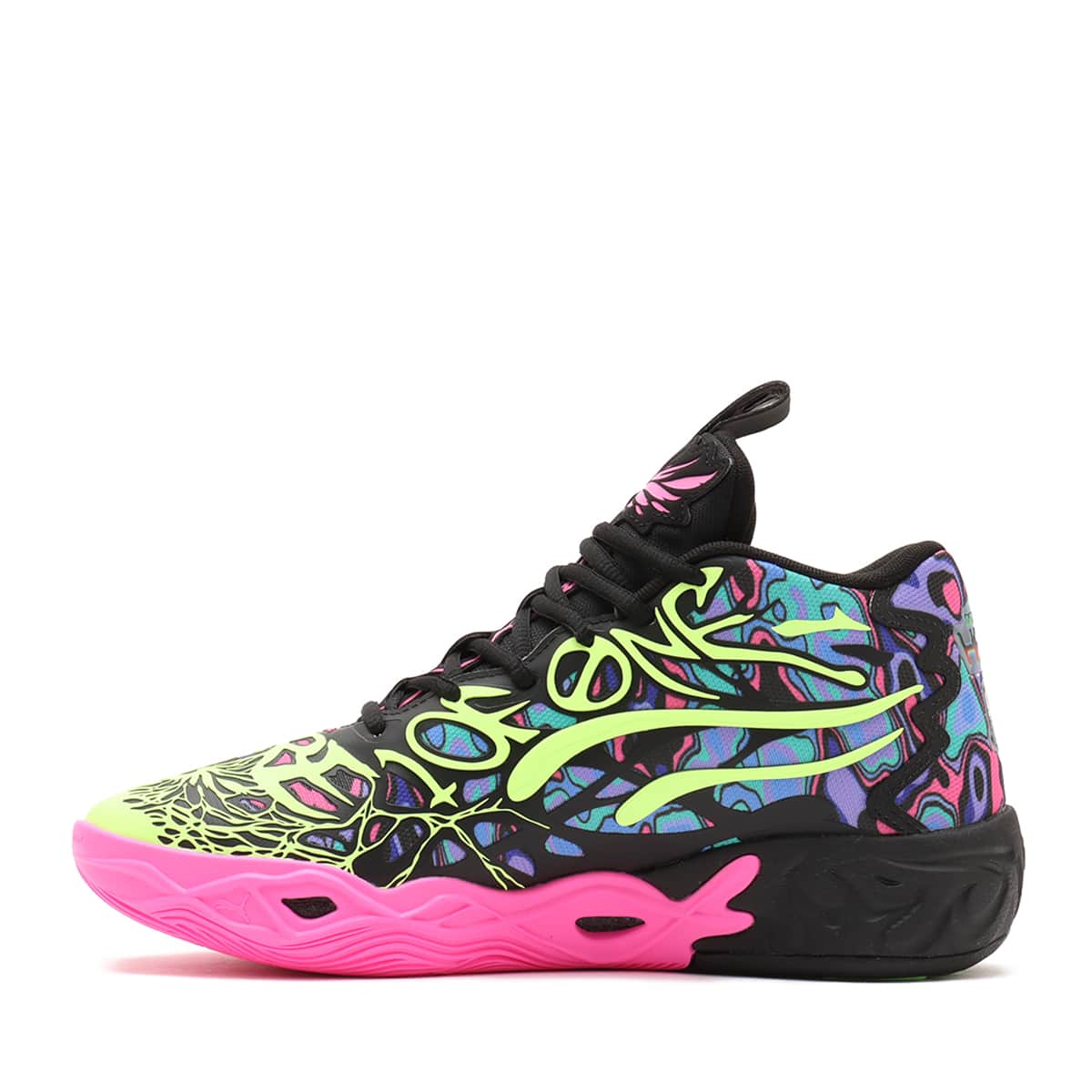 PUMA MB.04 HEEM PUMA BLACK-LUMINOUS PINK-ELE （プーマ MB.04 ヘーム