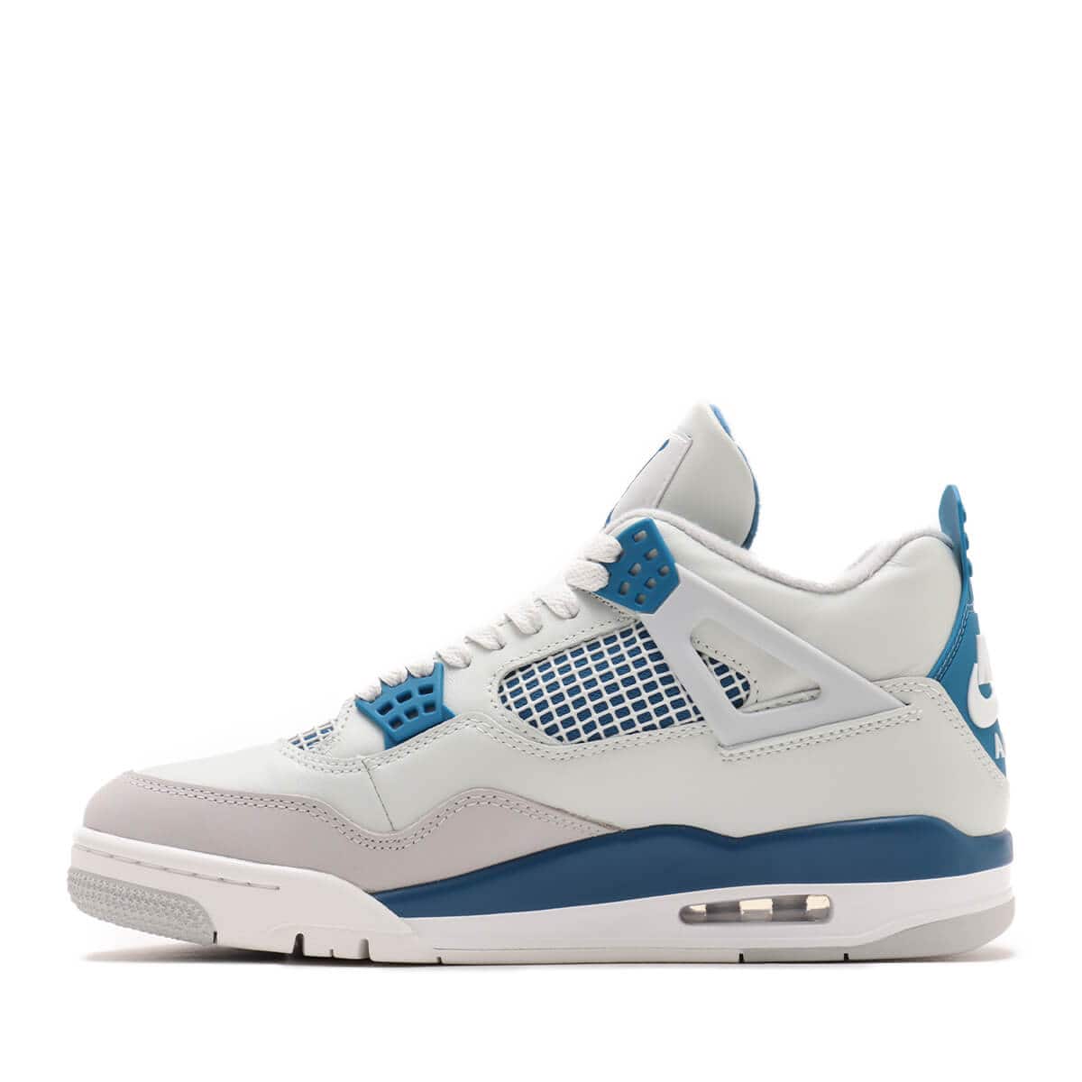 JORDAN BRAND AIR JORDAN 4 RETRO OFF WHITE/MILITARY BLUE-NEUTRAL