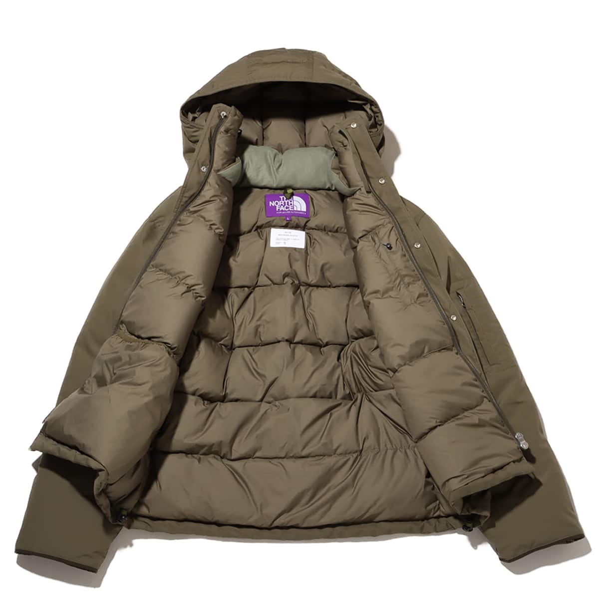 THE NORTH FACE PURPLE LABEL 65/35 Mountain Short Down Parka Olive