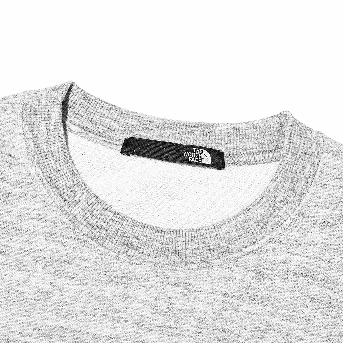 THE NORTH FACE FLOWER LOGO CREW ミックスグレー 23SS-I（ザ・ノース