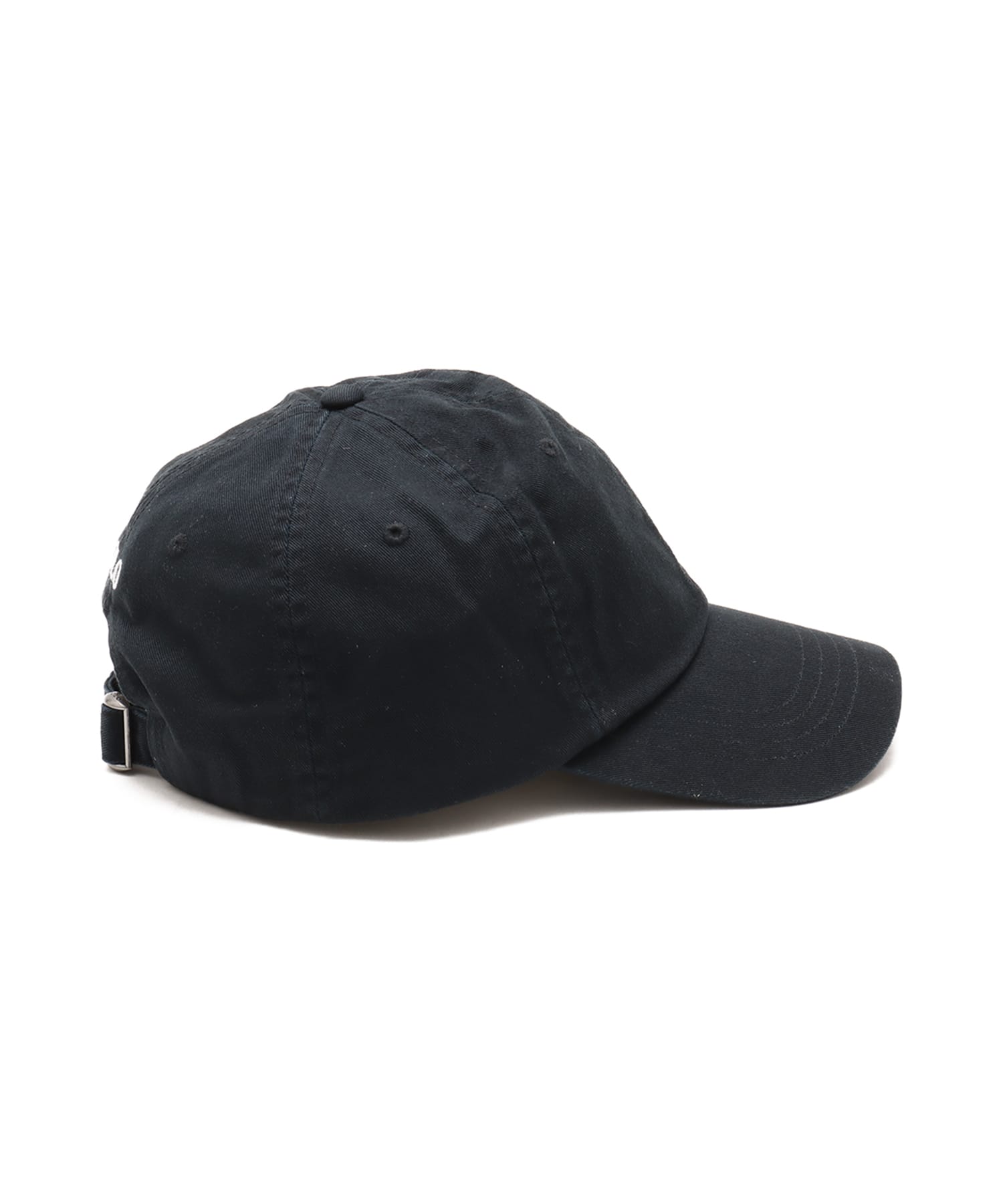 POLO RALPH LAUREN COTTON CHINO BALL CAP POLO BLACK W/WHITE PP