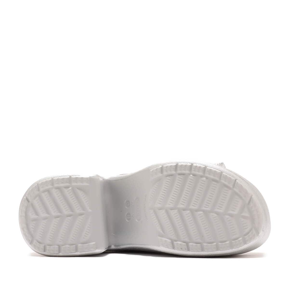 crocs Siren Metallic Bow Clog Silver Metallic （クロックス