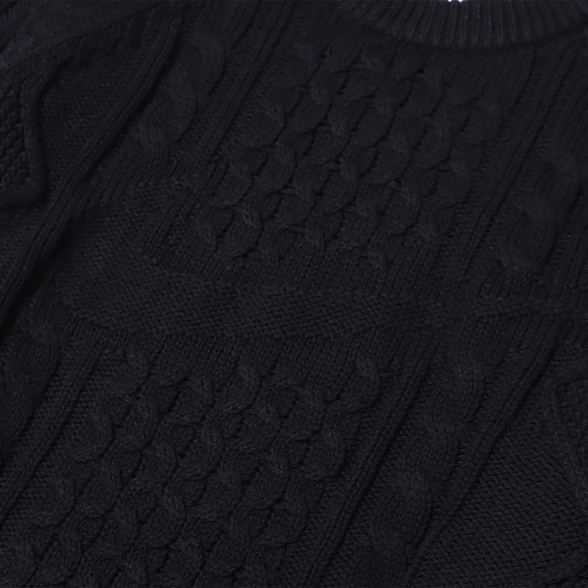 NIKE AS M NL CABLE KNIT SWEATER LS BLACK 22HO-I（ナイキ NL