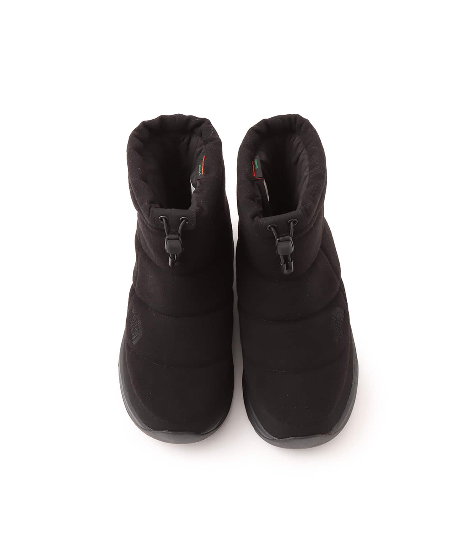 THE NORTH FACE Nuptse Bootie Short WP Wool TNFブラックxTNFブラック