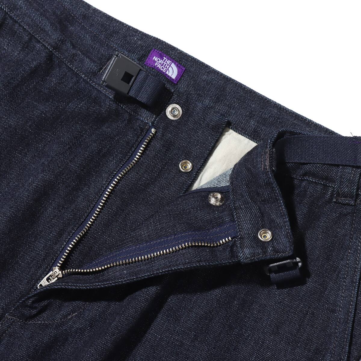 THE NORTH FACE PURPLE LABEL Denim Wide Tapered Field Pants Indigo
