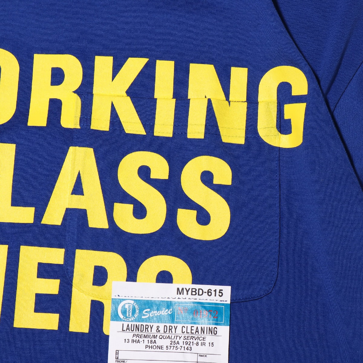 Maison MIHARA YASUHIRO combined T-sh BLUE （メゾン ミハラヤスヒロ