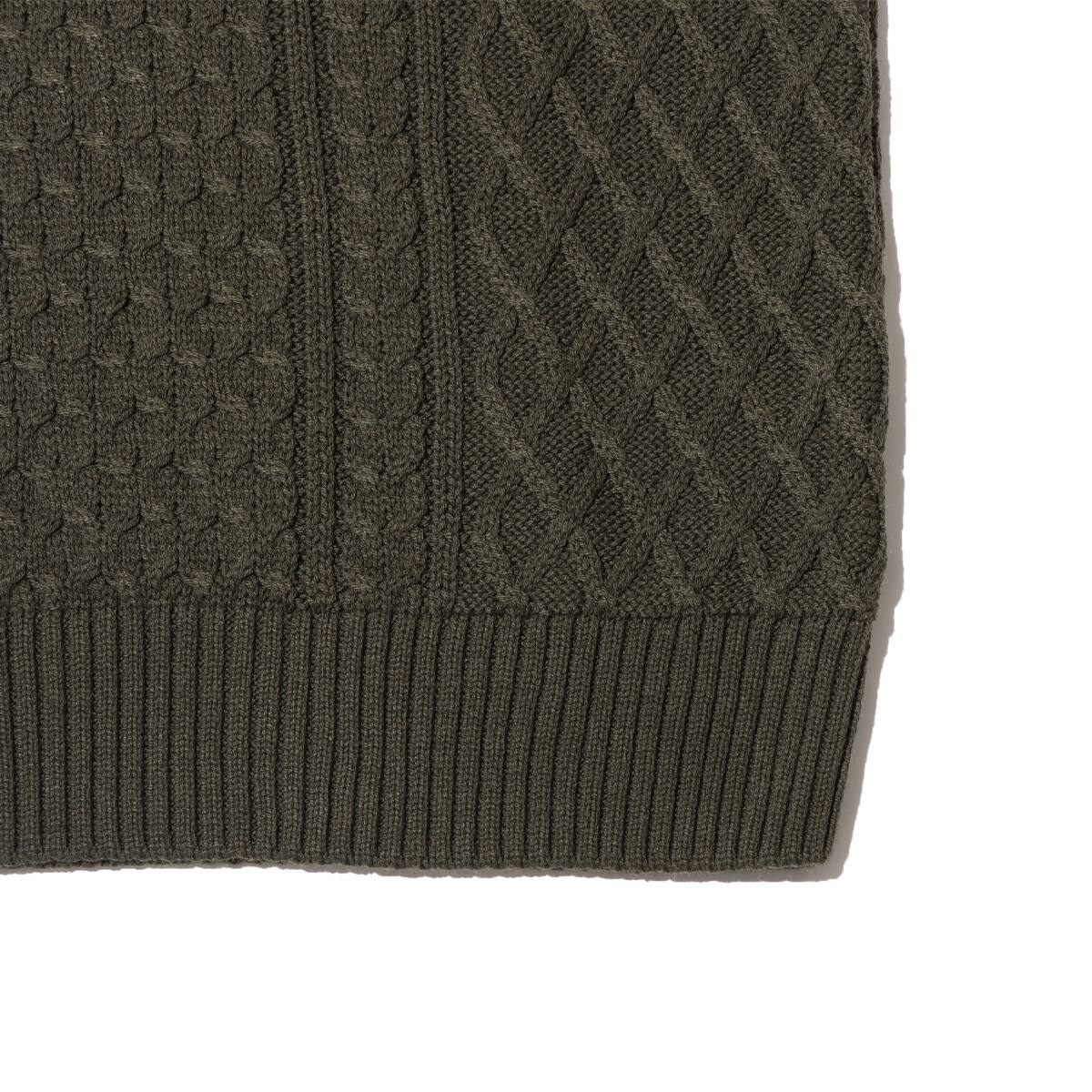 NIKE AS M NL CABLE KNIT TURTLENECK CARGO KHAKI 23HO-I（ナイキ NL L