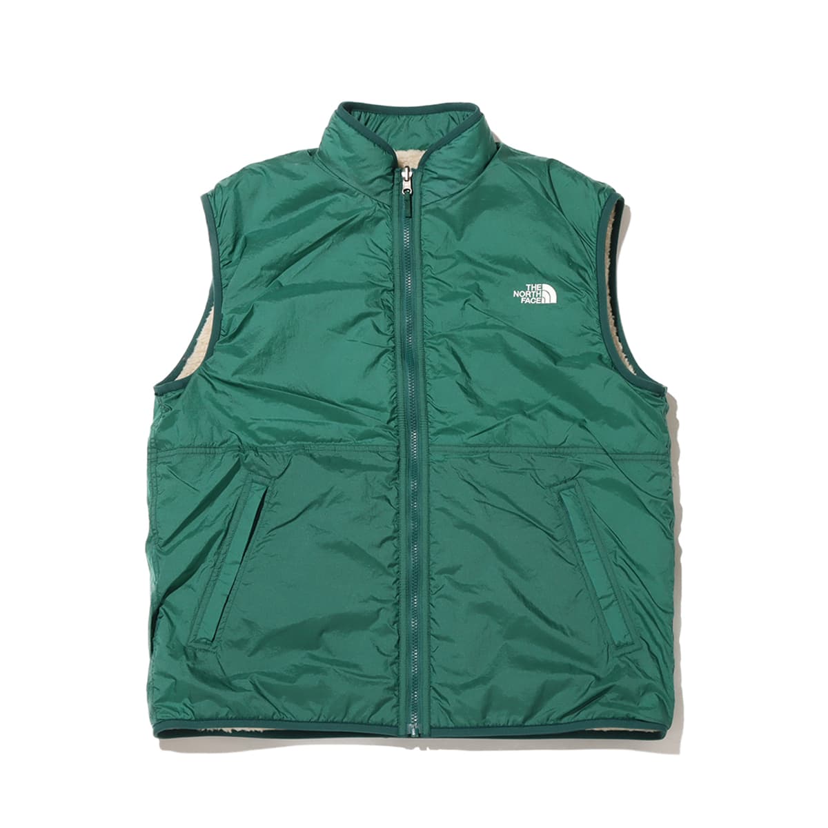 THE NORTH FACE Reversible Extreme Pile Vest オートミール×TNF