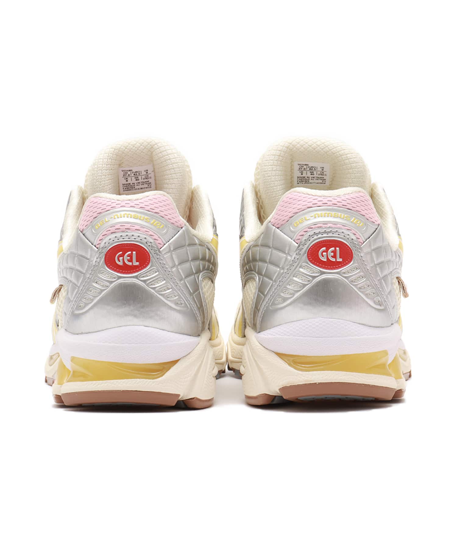 asics GEL-NIMBUS 10.1 atmos IVORY/PINEAPPLE SLICE（アシックス ゲル