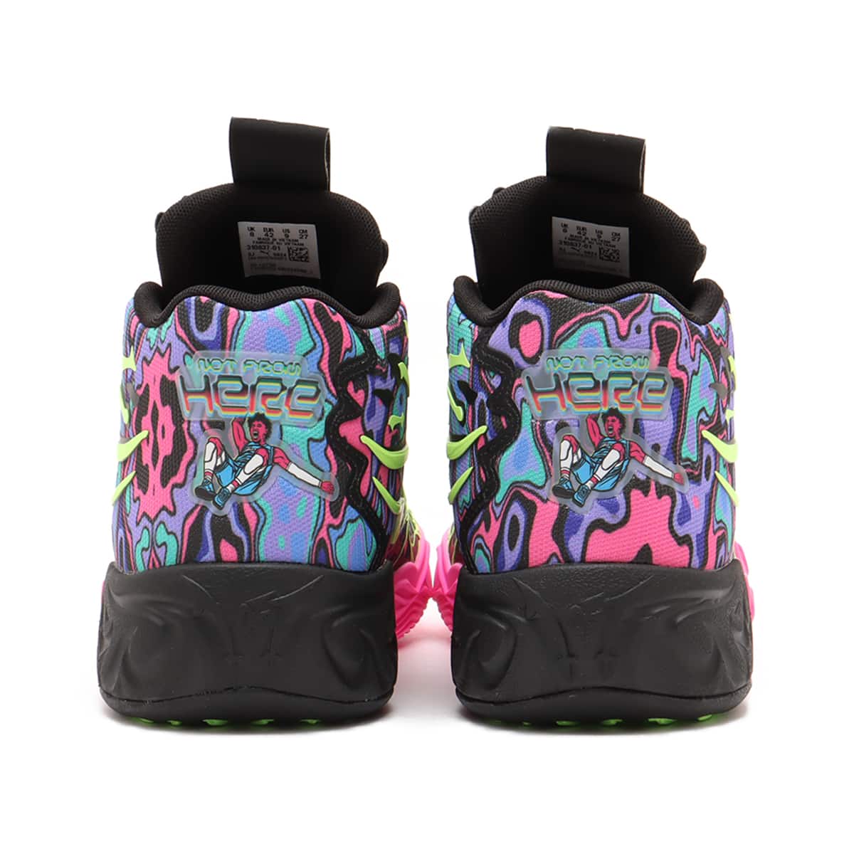PUMA MB.04 HEEM PUMA BLACK-LUMINOUS PINK-ELE （プーマ MB.04 ヘーム