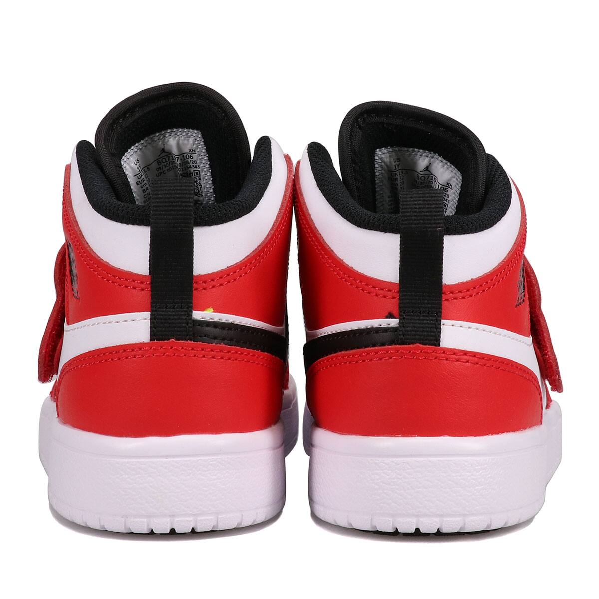 JORDAN BRAND SKY JORDAN 1 PS WHITE/BLACK-UNIVERSITY RED 21SP-I