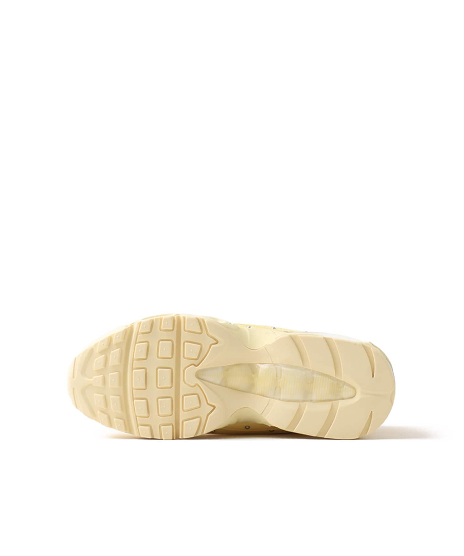 NIKE W AIR MAX 95 BIG BUBBLE SOFT YELLOW/METALLIC SILVER-ALABASTER