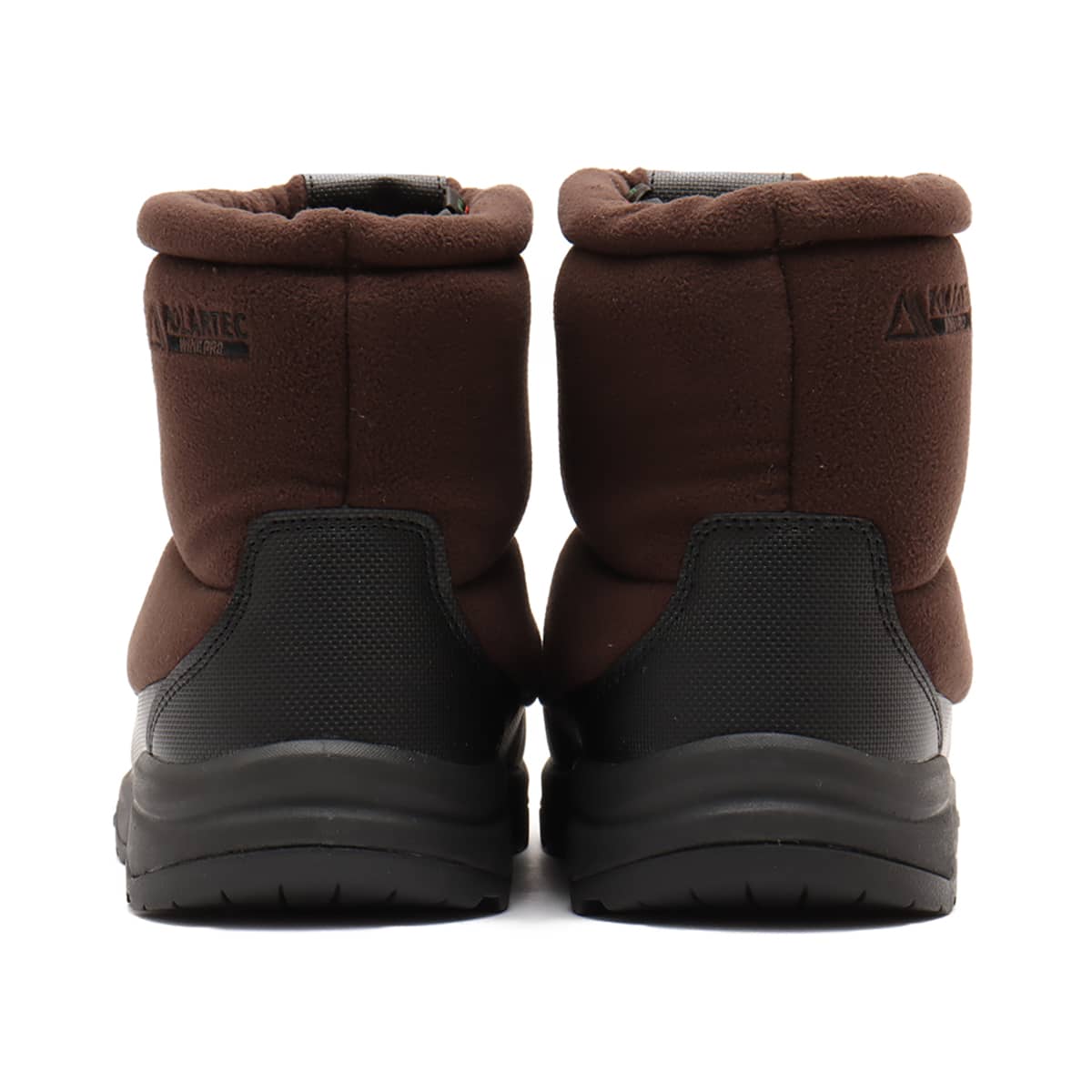 THE NORTH FACE Nuptse Bootie Short POLARTEC デミタッセブラウン×TNF