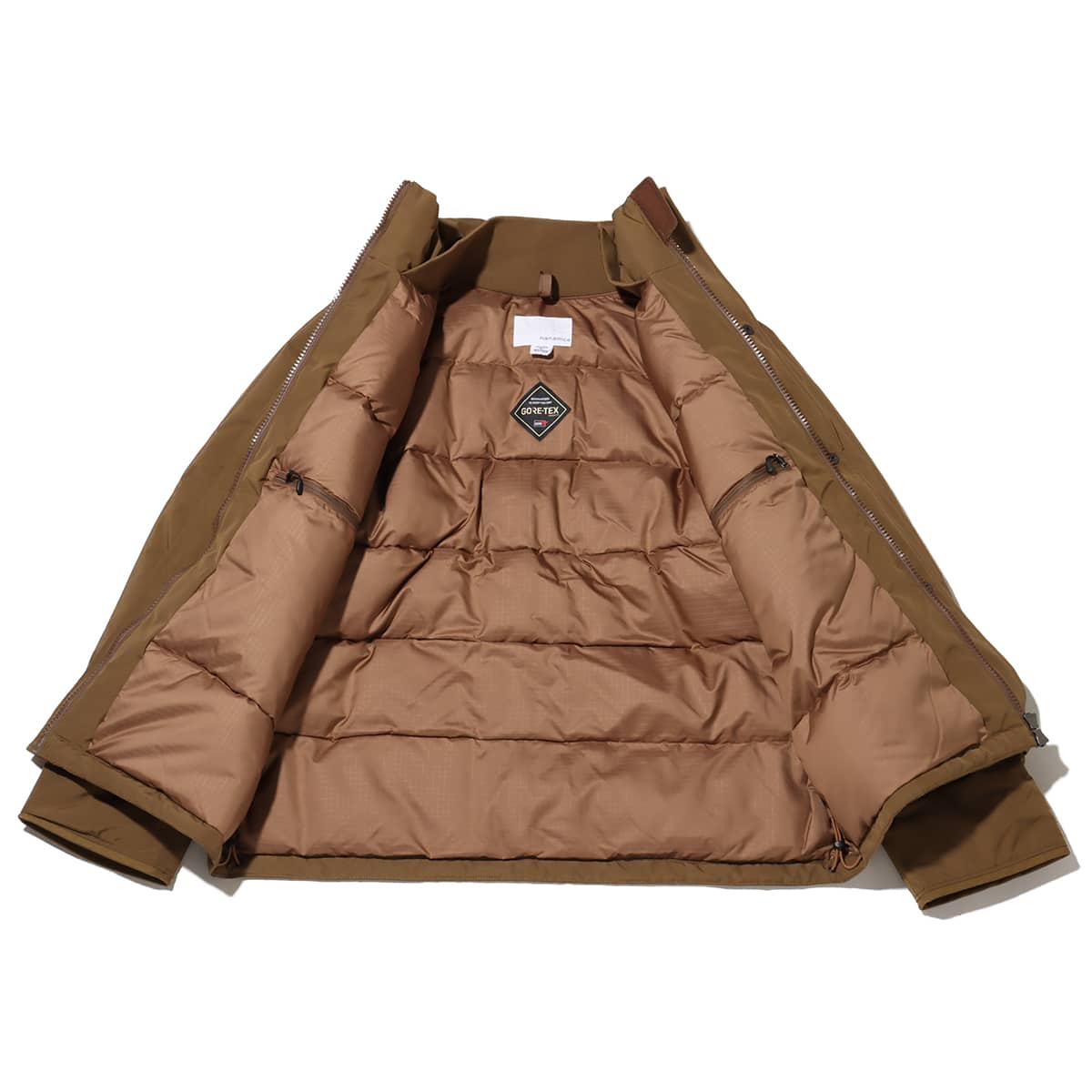 nanamica GORE-TEX Short Down Jacket Wet Sand （ナナミカ ゴアテック
