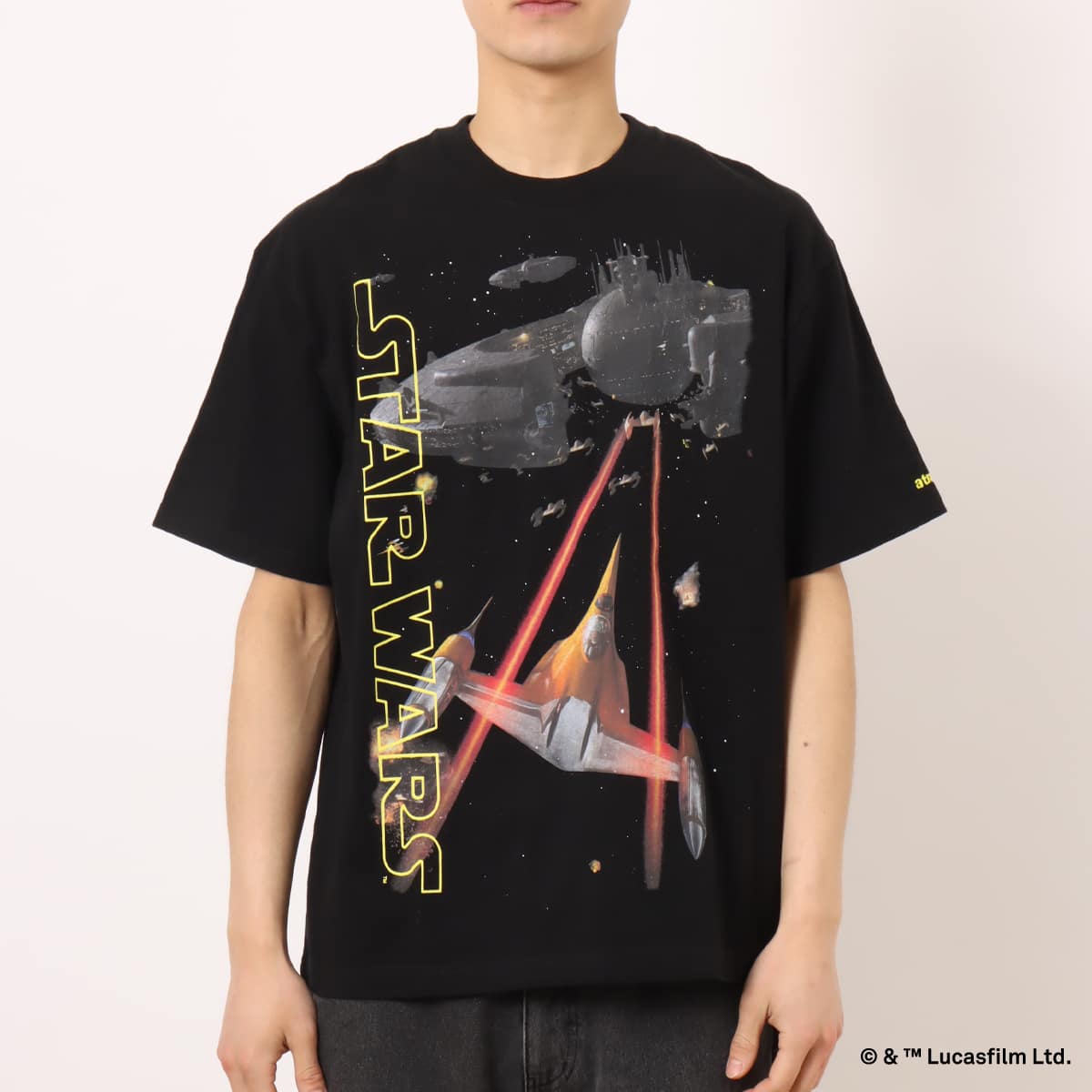 atmos 【STAR WARS】 Planet / T-shirt BLACK（アトモス スター