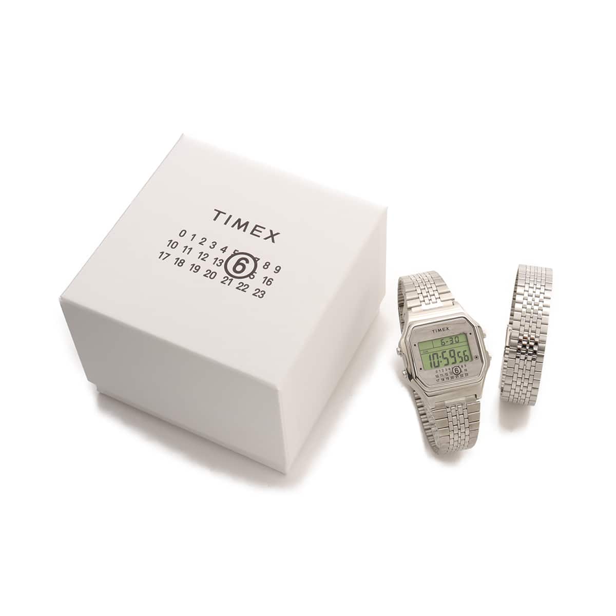 MM6 ×TIMEX Silver（エムエムシックス ×タイメックス-シルバー