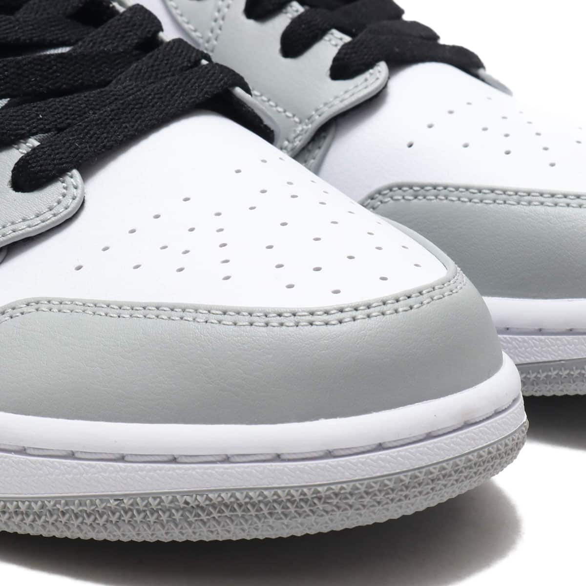 JORDAN BRAND AIR JORDAN 1 MID LT SMOKE GREY/BLACK-WHITE