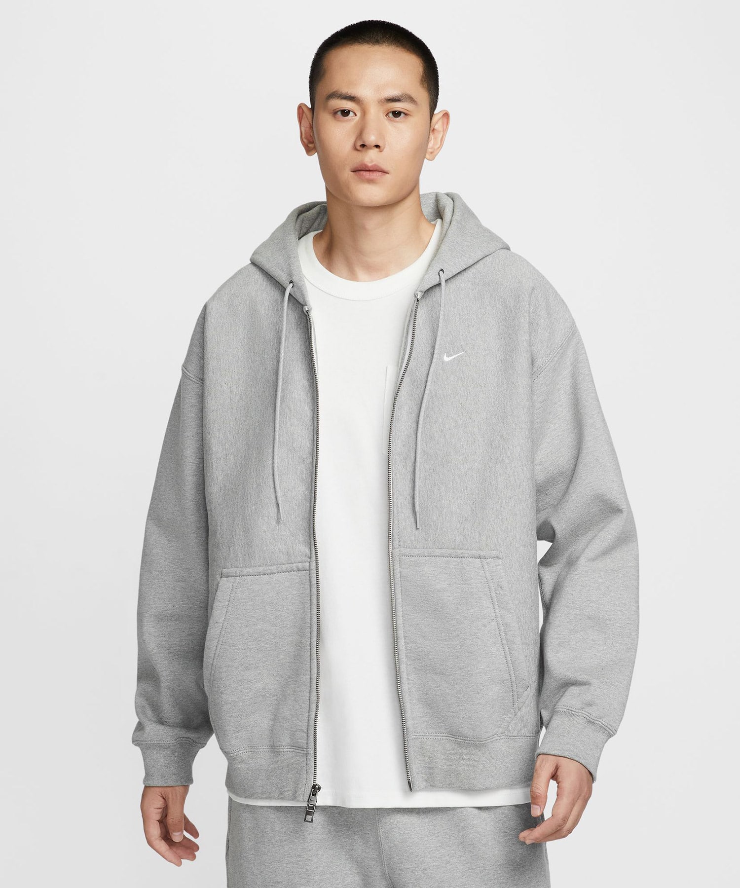 NIKE AS M NL SOLO SWSH BB FZ HOODIE GRAY（ナイキ NL ソロ