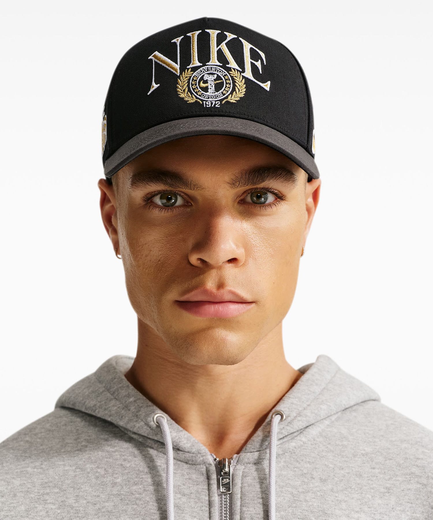 NIKE U NK RISE CAP S CB AFRAME GFX BLACK（ナイキ ライズ キャップ S