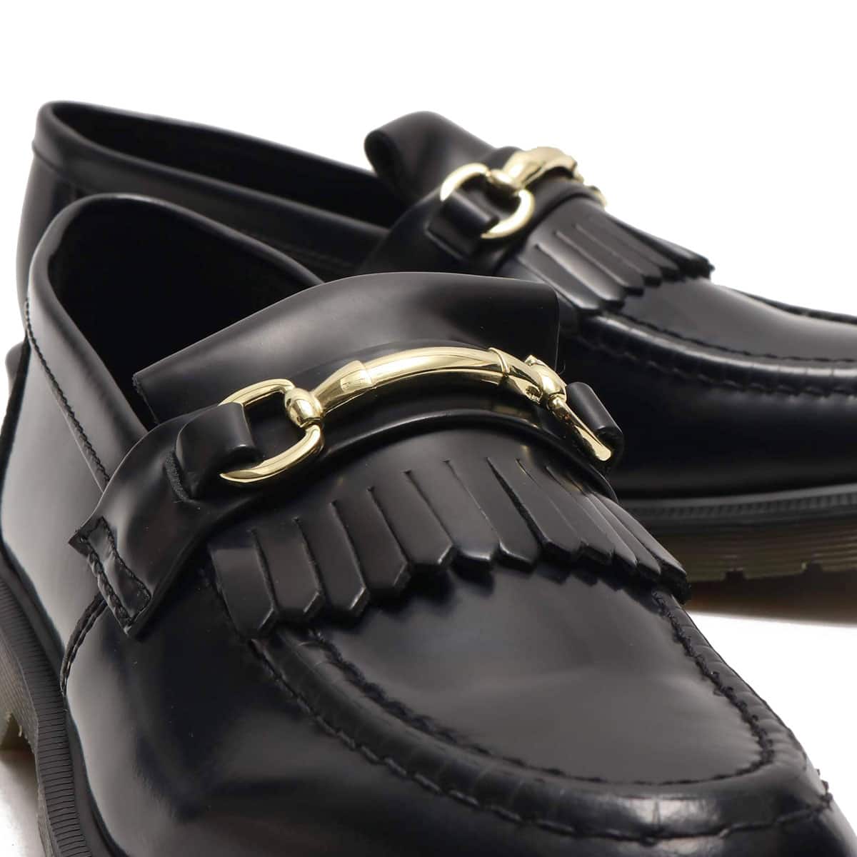 Dr. Martens ARCHIVE ADRIAN SNAFFLE BLACK POLISHED SMOOTH BLACK