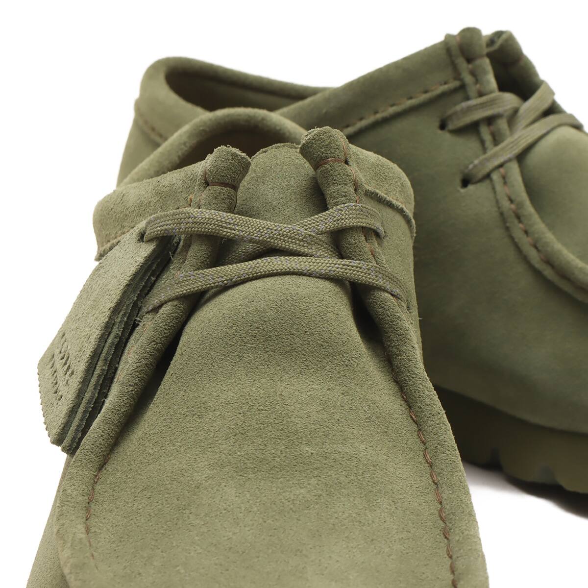Clarks WallabeeGTX Loden Green GREEN（クラークス ワラビー GTX